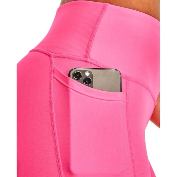 Under Armour Women's HeatGear Armour High No-Slip Waistband Leggings Pink XL NWT - Picture 7 of 11